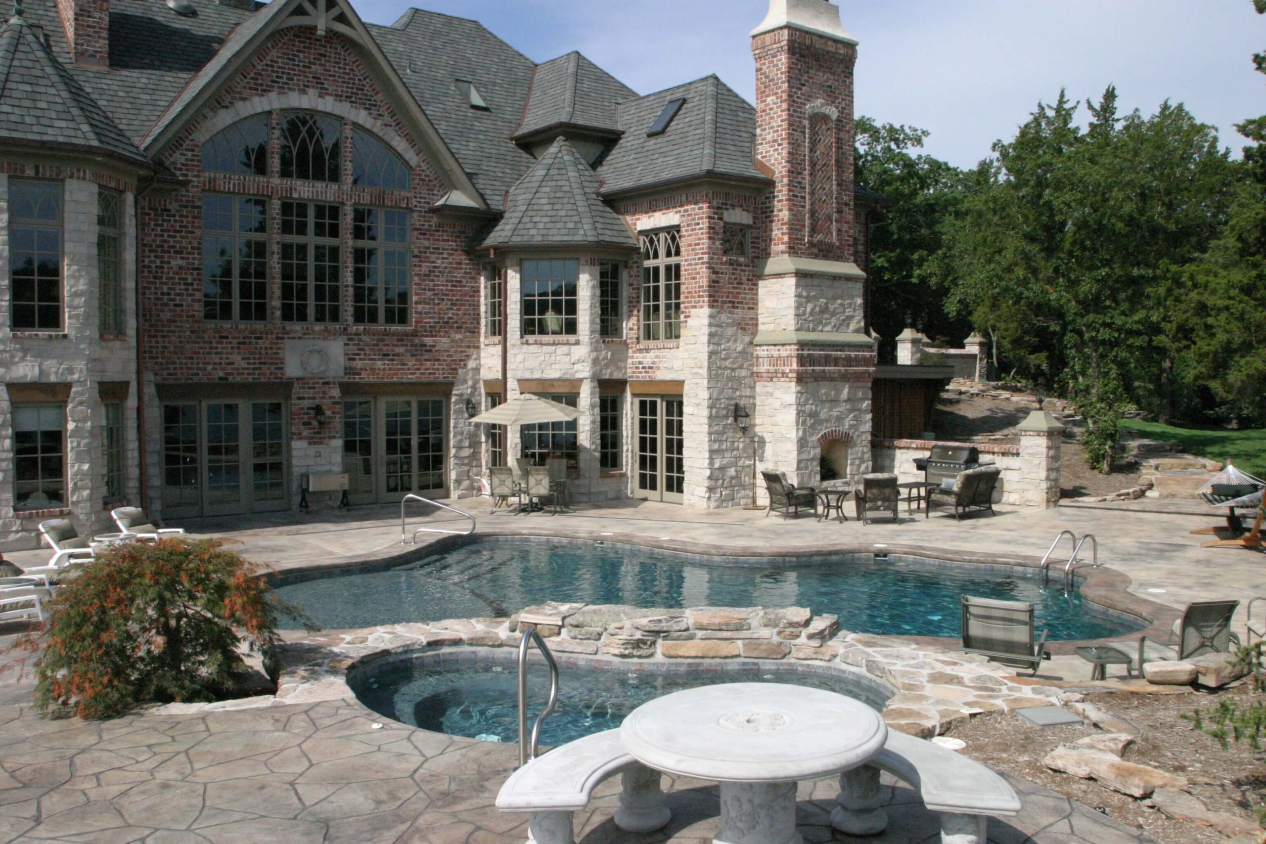 Cribb Pool w_ House