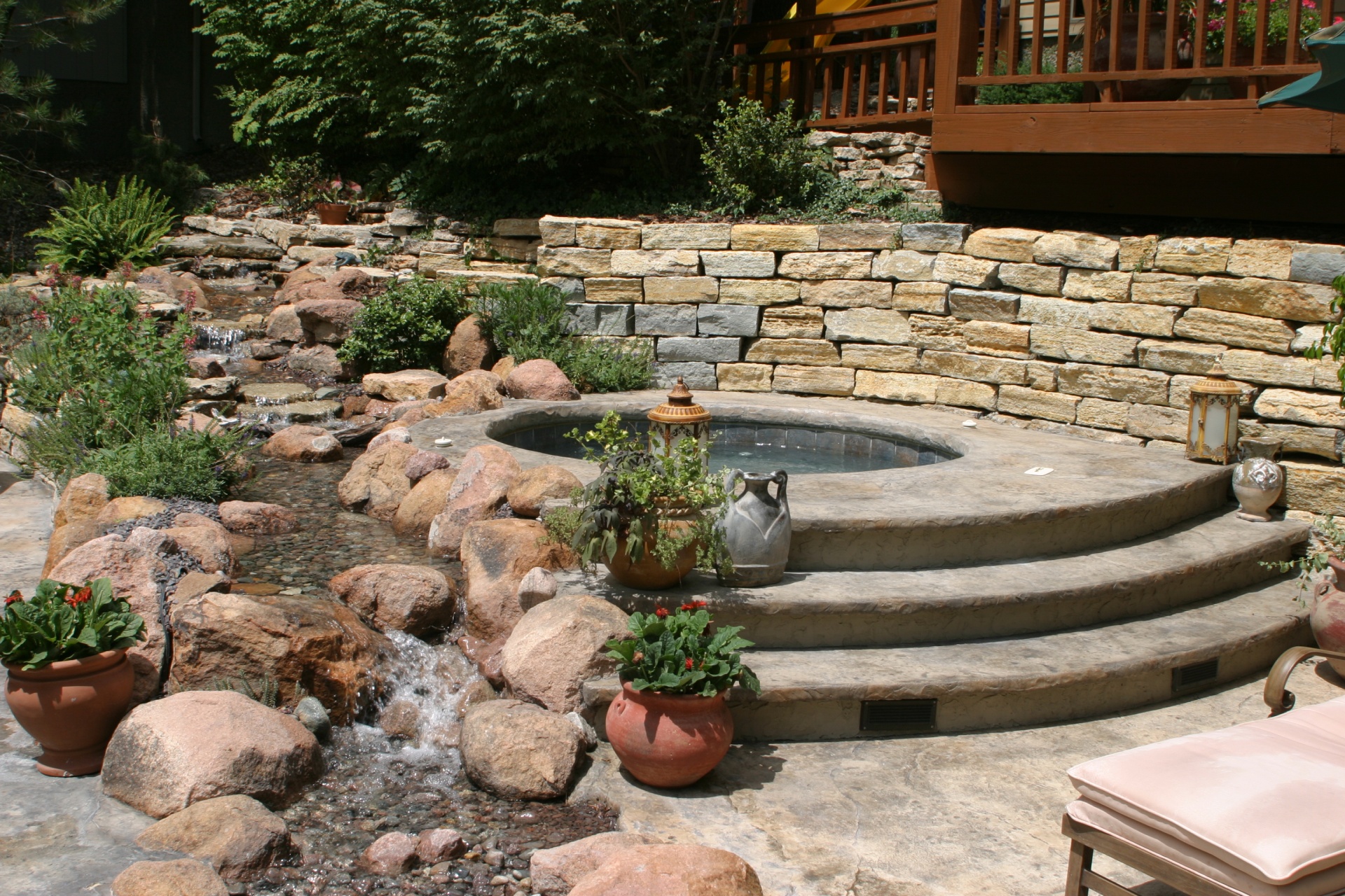 Betta Spa Steps w_ Flowers