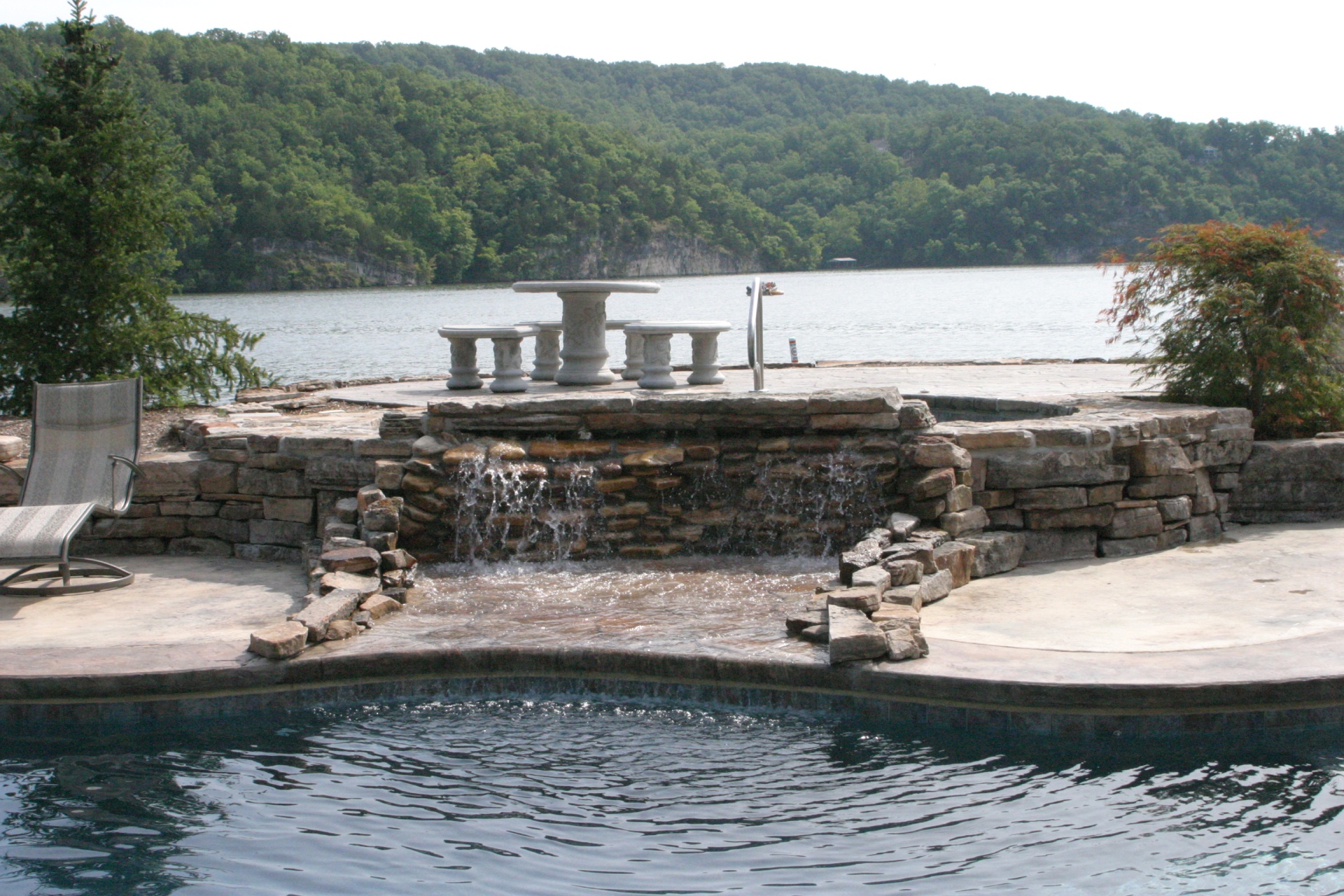 Cribb Spa Rock Waterfall