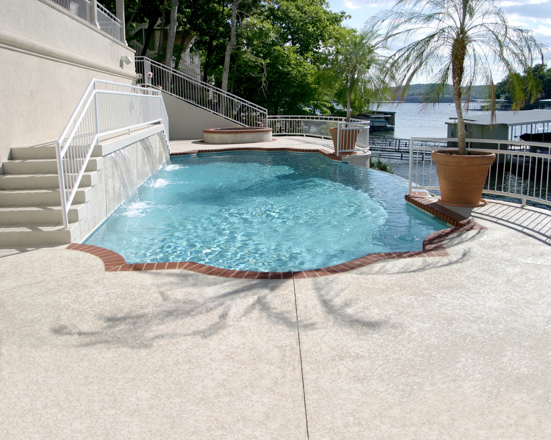 Hughes Pool Vanishing Edge w_ Palms