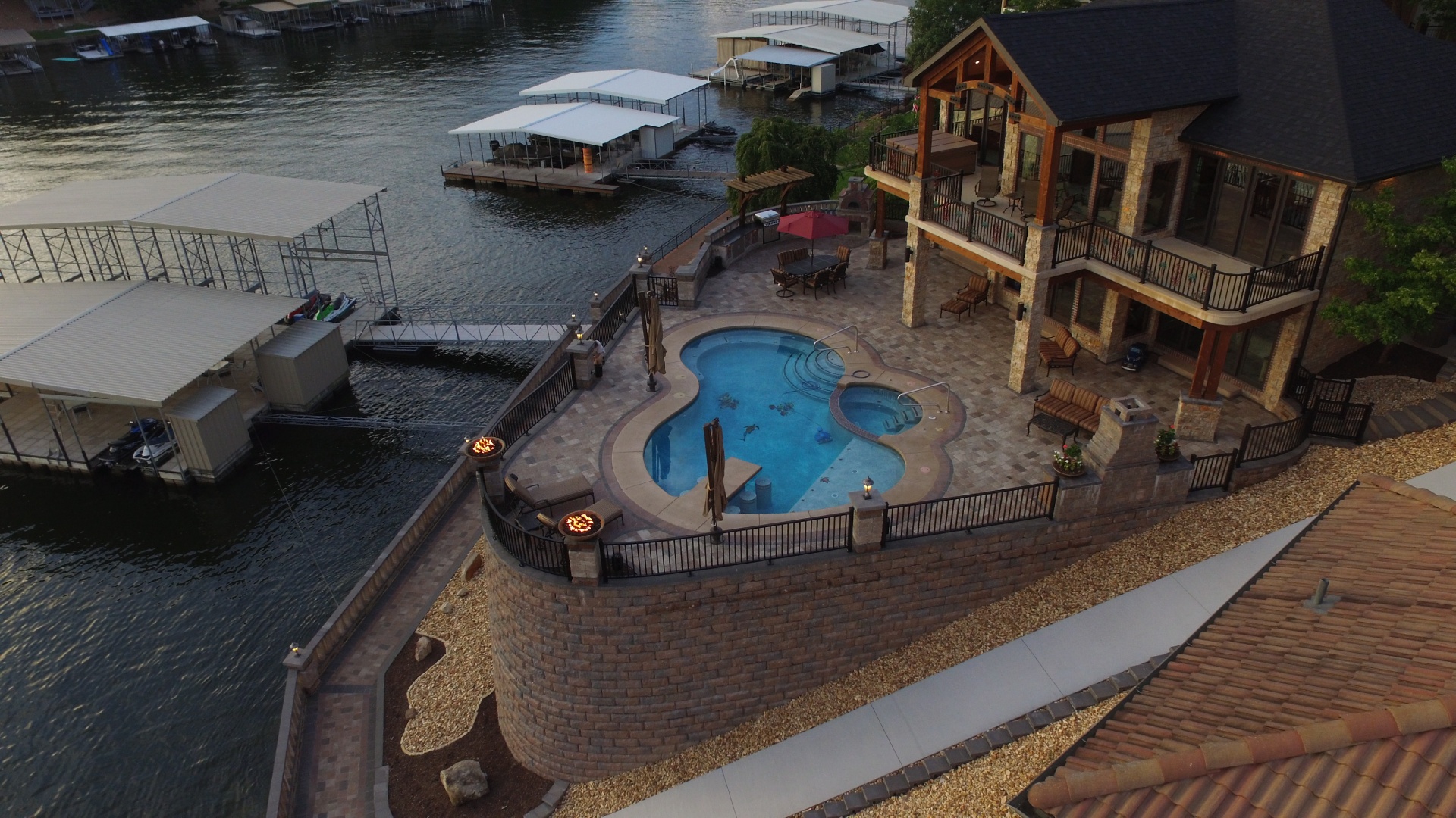 Stockman Lake Birds Eye Pool w_ Retaining Wall (1)