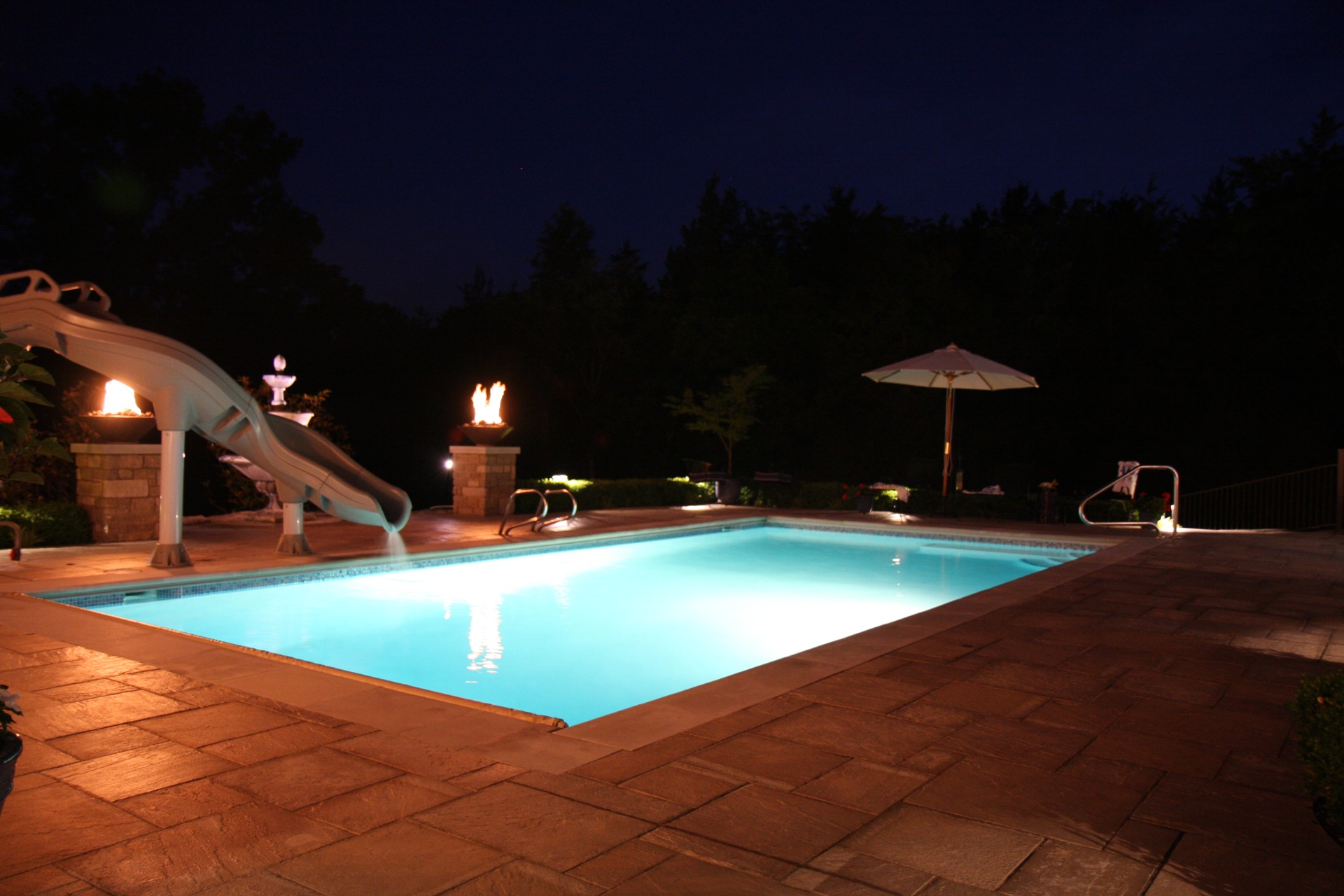 Traditional Pool at Night 3 (1)
