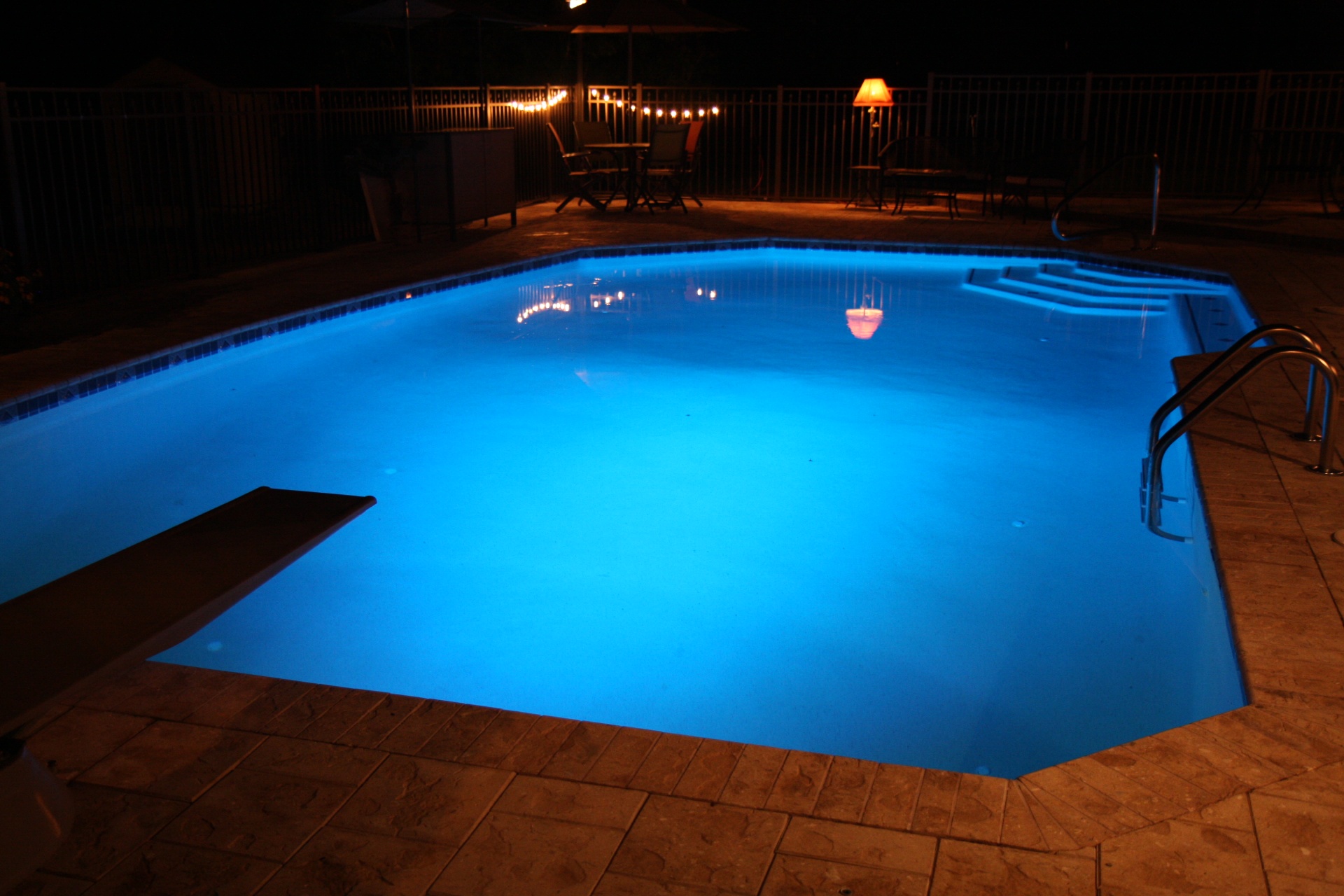 Weinbaum Geometric Pool Night Angle 1